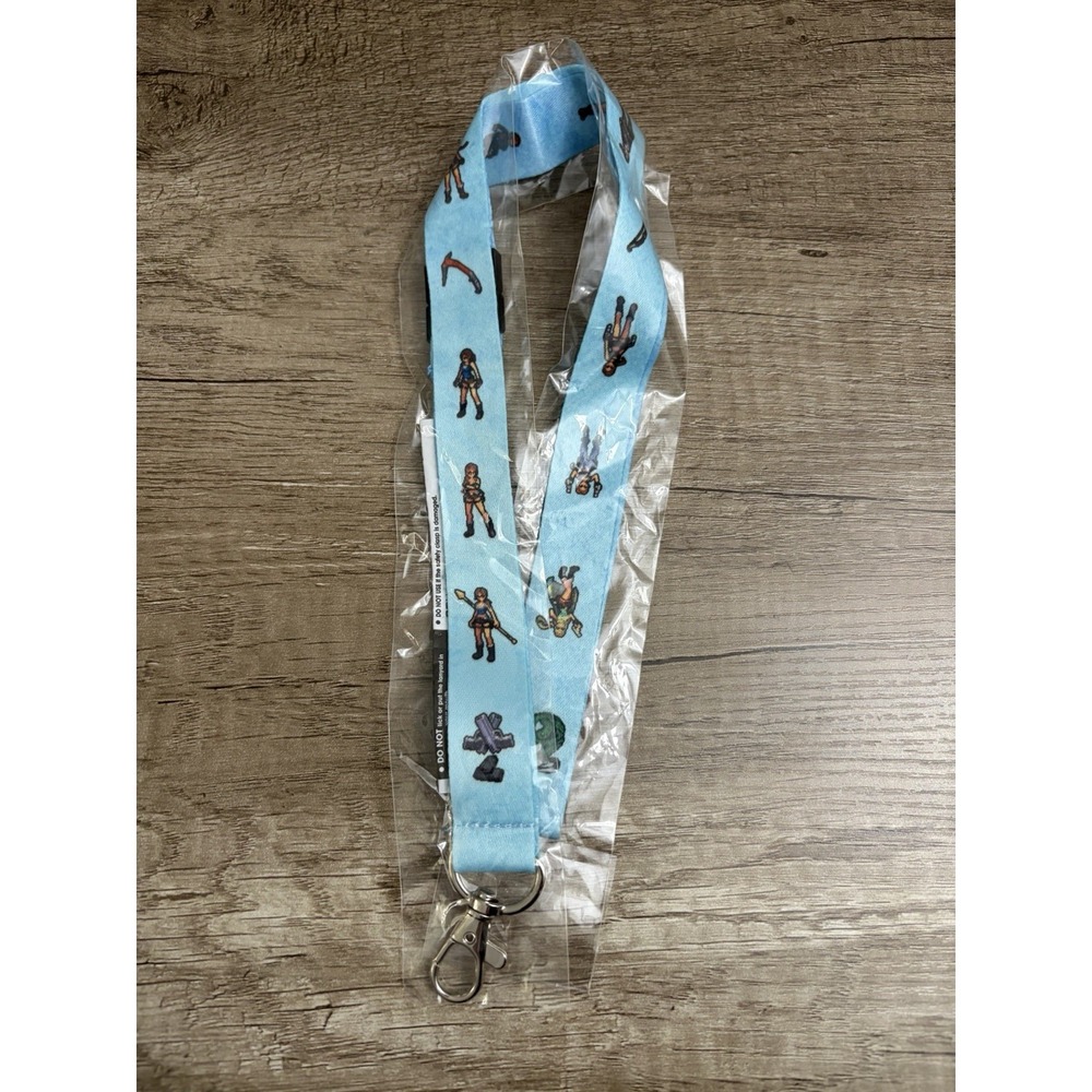 Square Enix Lara Croft Tomb Raider 20 Year Icon Gamescom 2016 Promo Lanyard NEW